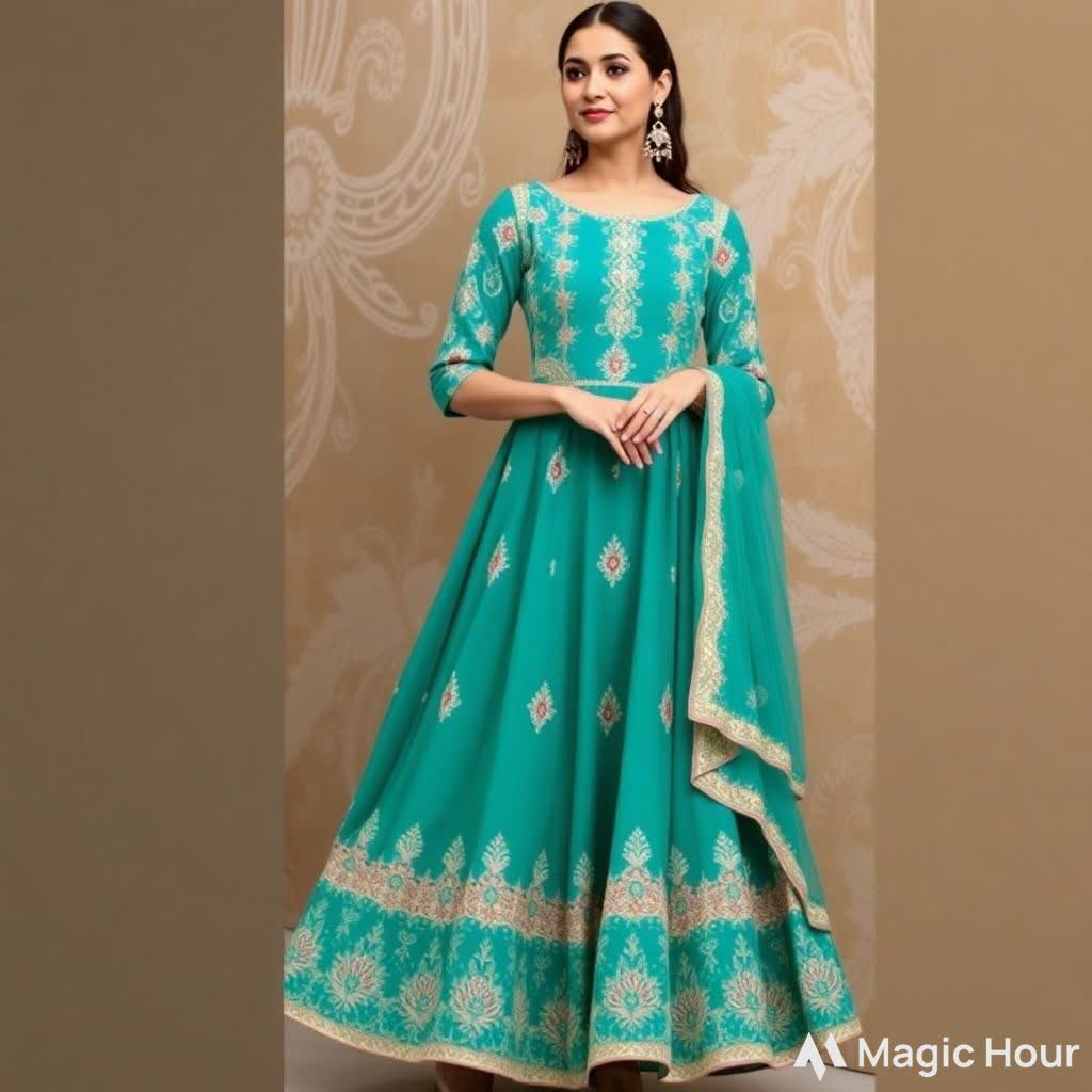 Anarkali suit ideas for Diwali
