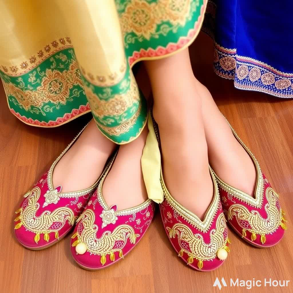 Footwear options for Diwali
