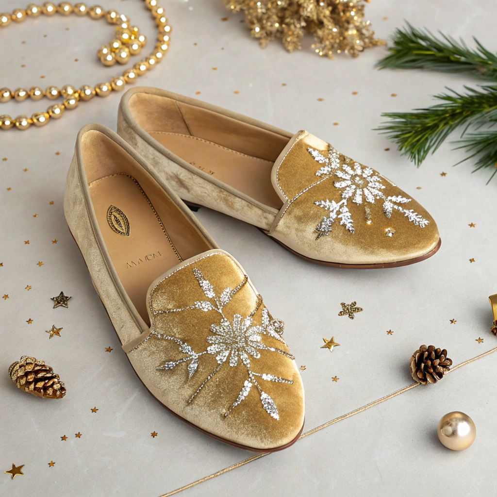 Velvet Slippers for man