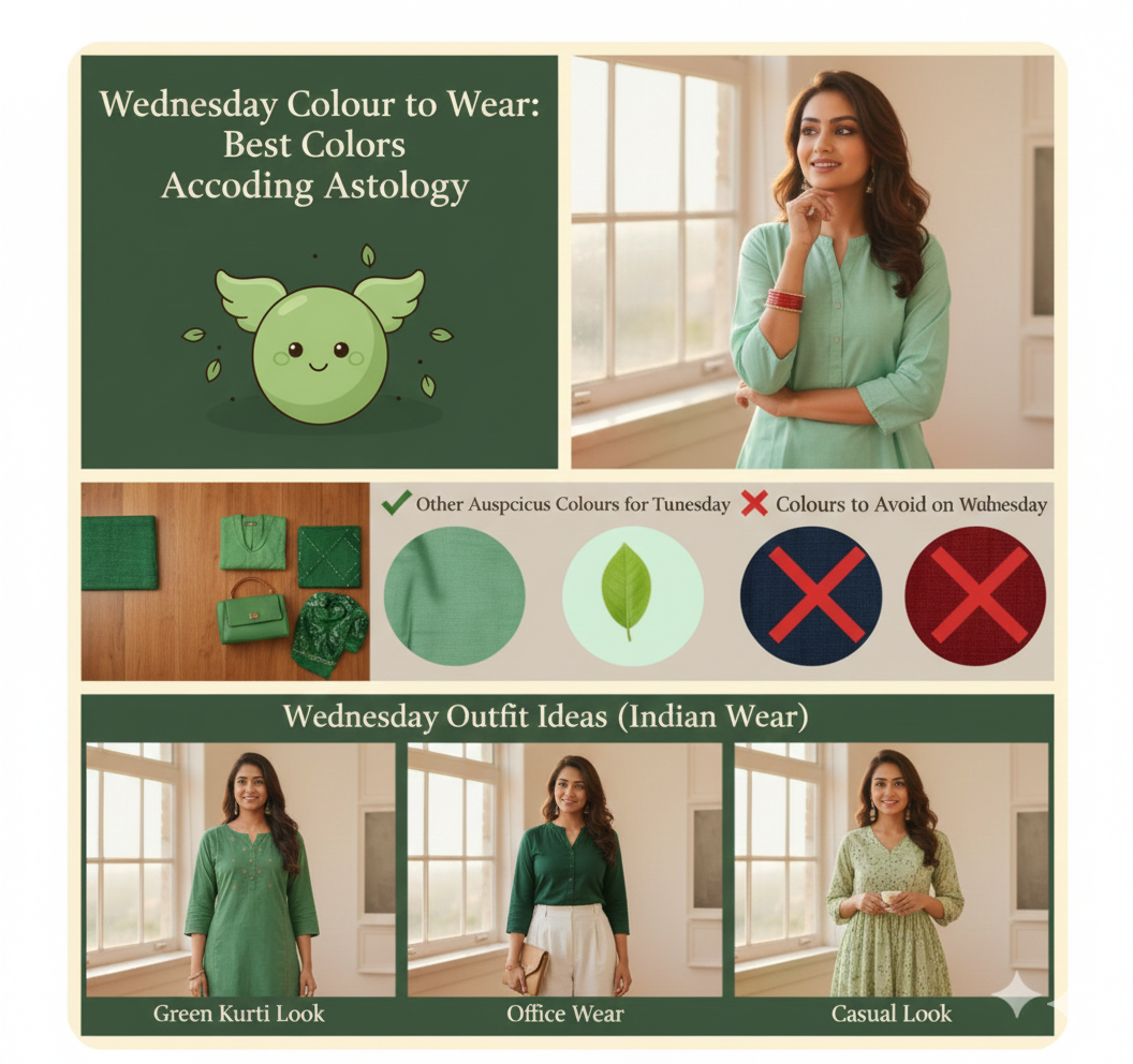 wednesday colour to wear